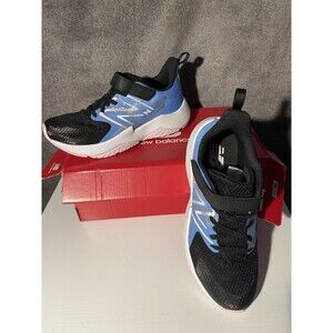 New Balance Rave Run V2 Kids Size 5.5 Blue Black Pink YTRAVBL2 Running Shoes